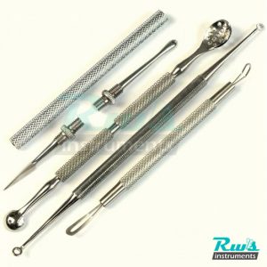 4-Facial Care Set comedone extractors blackheads Remover
