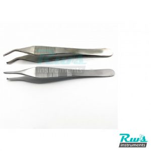 Adson tissue forceps 12 cm 1x2 teeth Surgical Tweezers