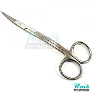 LaGrange scissors curved 11 cm surgical shears tissue dental gum Micro