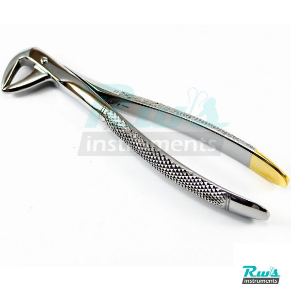Extracting Forceps Nr. 74 Gold Tooth upper lower jaw molars Dental pliers