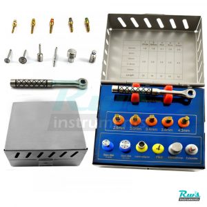 Dental Implant Bone Expander Kit 12 Pcs with Saw Disks