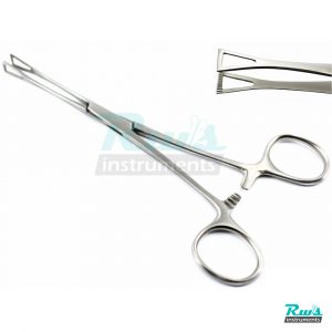 Grasper forceps Collin Duval intestines lung tweezer straight 14 mm 23 cm grasp