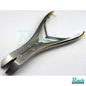 TC Vital Wire Cutter side double action dental orthodontic pliers angled 18 cm