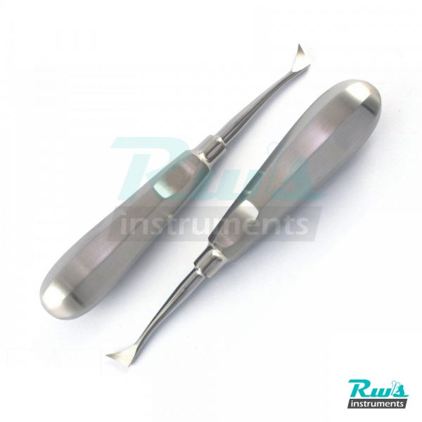 2 Pcs Dental Root Elevators Oral Surgery PDL Luxating Cryer Elevator