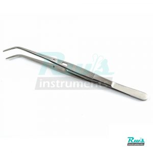 College Tweezer with lock 15cm Tweezers Dental Surgery Surgical Medical Serrated