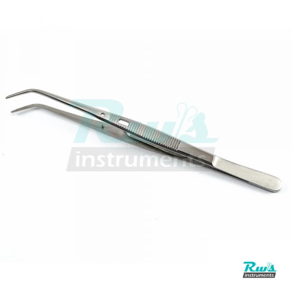 College Tweezer with lock 15cm Tweezers Dental Surgery Surgical Medical Serrated