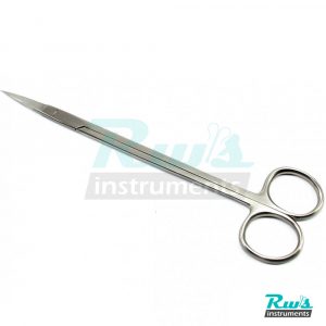 Kelly scissors straight / Curved pointed dental dentist surgical OP