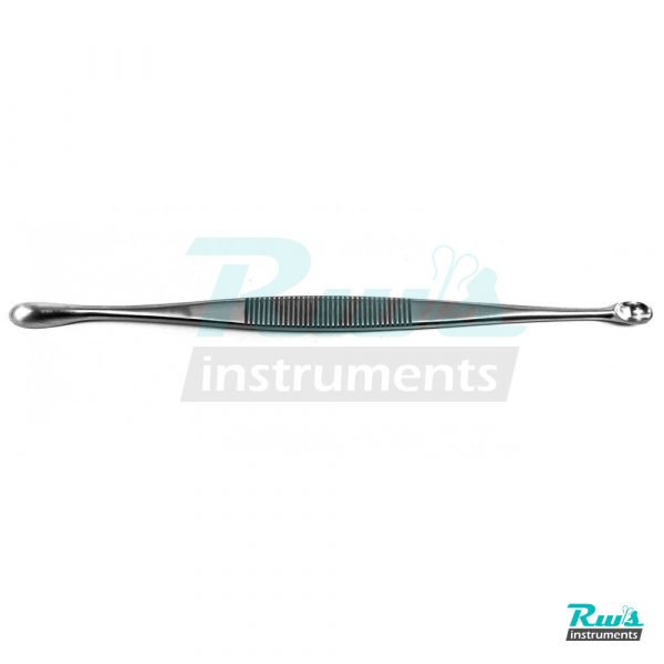 Volkmann bone curette 6x6 mm sharp spoon dental tissue surgery 17 cm/ 6.4
