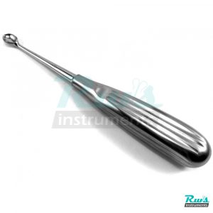 Volkmann bone curette 9x13 mm sharp spoon Fig. 3 dental tissue surgery 17 cm