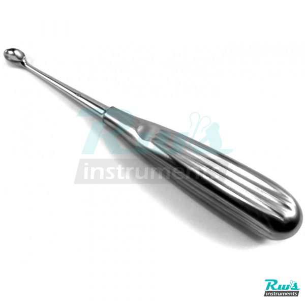 Volkmann bone curette 9x13 mm sharp spoon Fig. 3 dental tissue surgery 17 cm
