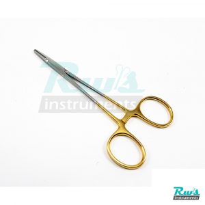 Crile Wood Needle Holder TC straight