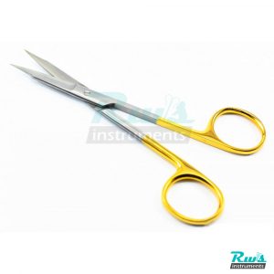 Goldman Fox Scissors TC straight / Curved tip 13 cm