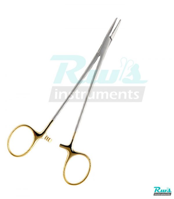Crile wood needle holder