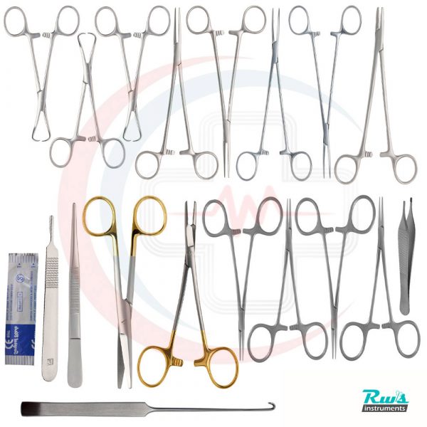 Surgical kit for feline spay