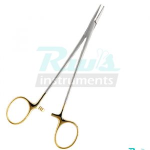 Crile wood needle holder with TC