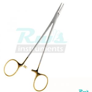 Crile wood needle holder with TC