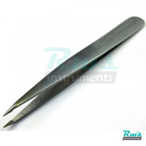 Straight Point Eyebrow Tweezer Hair Plucking Stainless steel