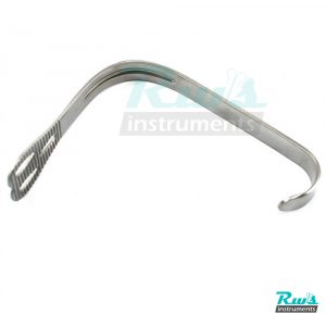 Tongue depressor pusher ENT retractor mouth holder cheeks spatula 28 mm surgical