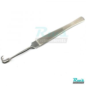 tracheal hook retractor wound retractors 16 cm 2 sharp prongs surgery surgical