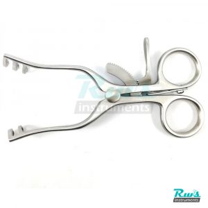 Weitlaner retractor wound hook retractors 10 cm 2x3 sharp prongs surgical spread