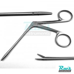 Hartmann Ear forceps pediatric ENT surgical Alligator shaft polypus