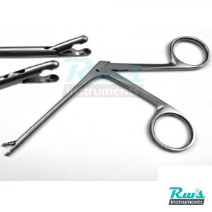 Hartmann Ear forceps Shaft 3.1'' Ø 3 mm pediatric ENT surgical Alligator polypus