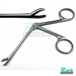 Hartmann Weingartner Ear forceps shaft 3.3'' pediatric ENT Alligator polypus