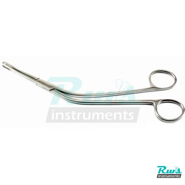 Dennis Brown Intestinal Forceps 23 cm pediatric clamp anastomosis curved