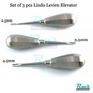 LINDO LEVIEN Root Elevators set of 3 pcs