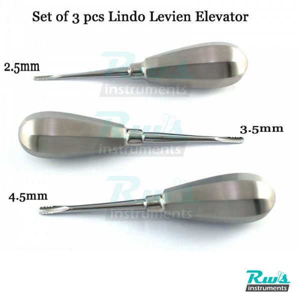 LINDO LEVIEN Root Elevators set of 3 pcs