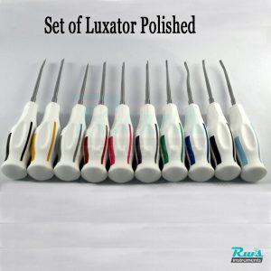 Luxating 10 Pcs Set Root Elevators Oral Surgery
